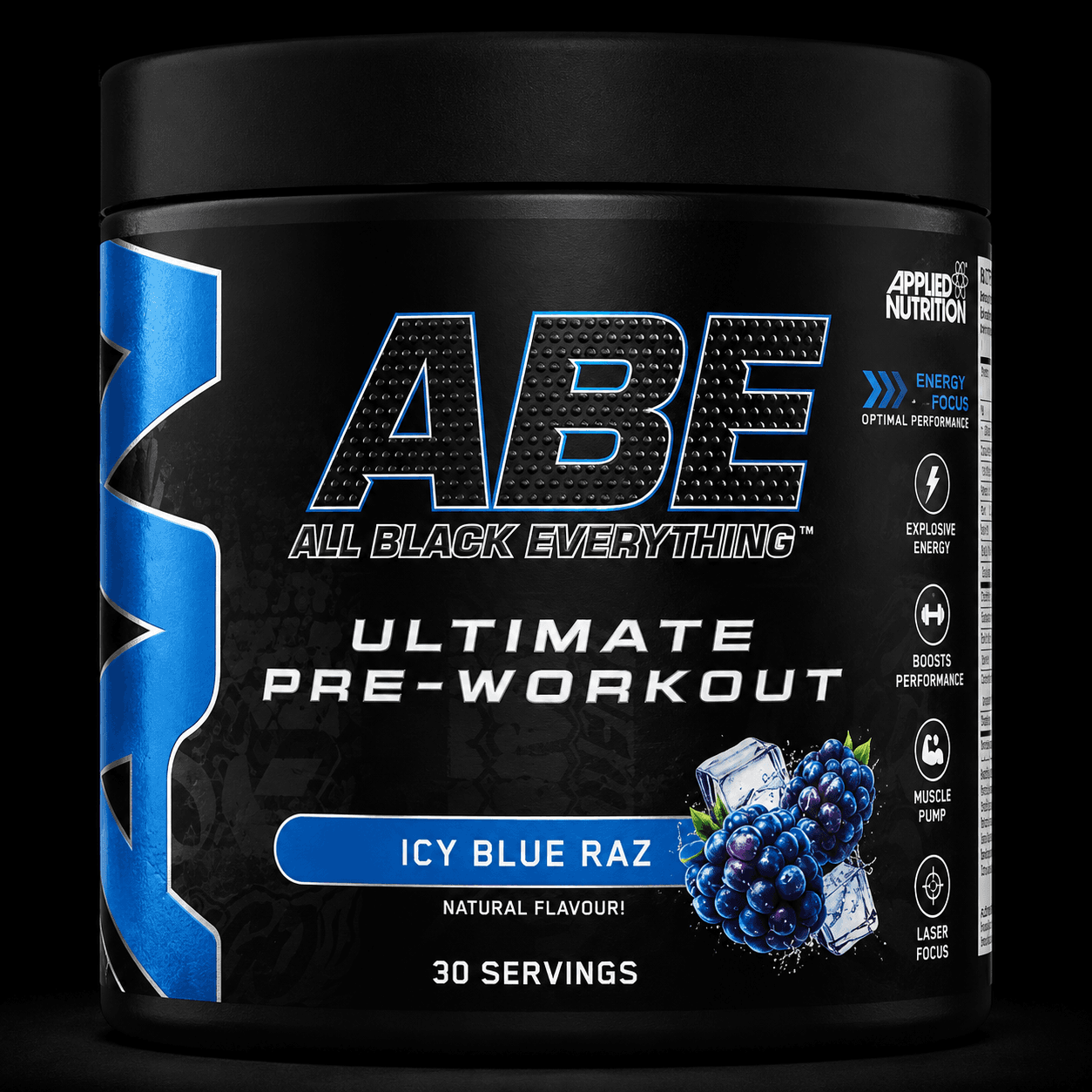 ABE Ultimate Pre-Workout 375 g – Icy Blue Raz