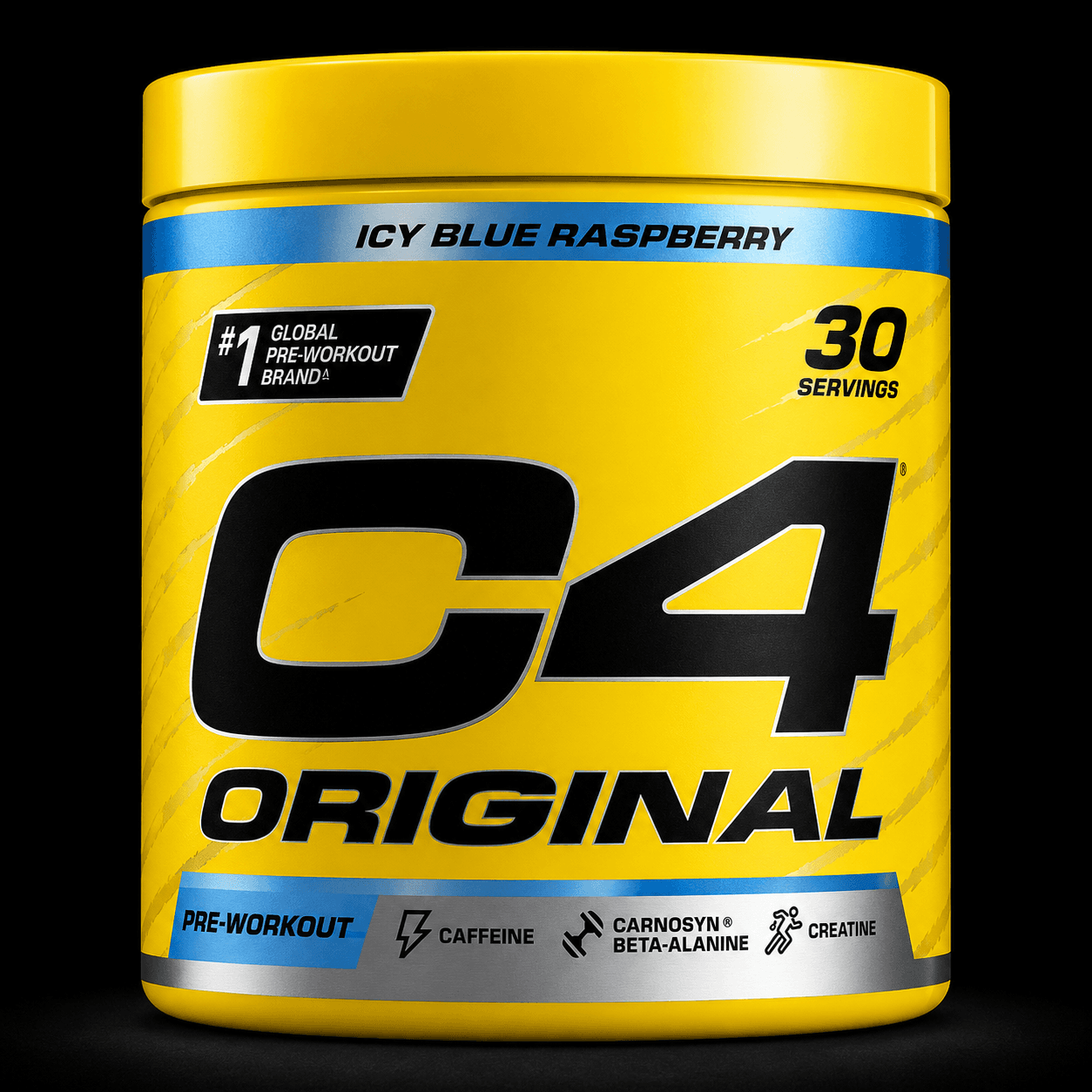 C4 PWO Pulver 195 g Icy Blue Raspberry