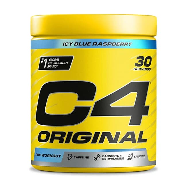 C4 PWO Pulver 195 g Icy Blue Raspberry