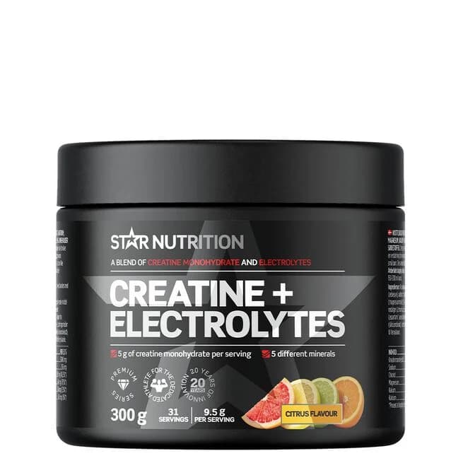 Creatine + Electrolytes 300 g Citrus bilde 1