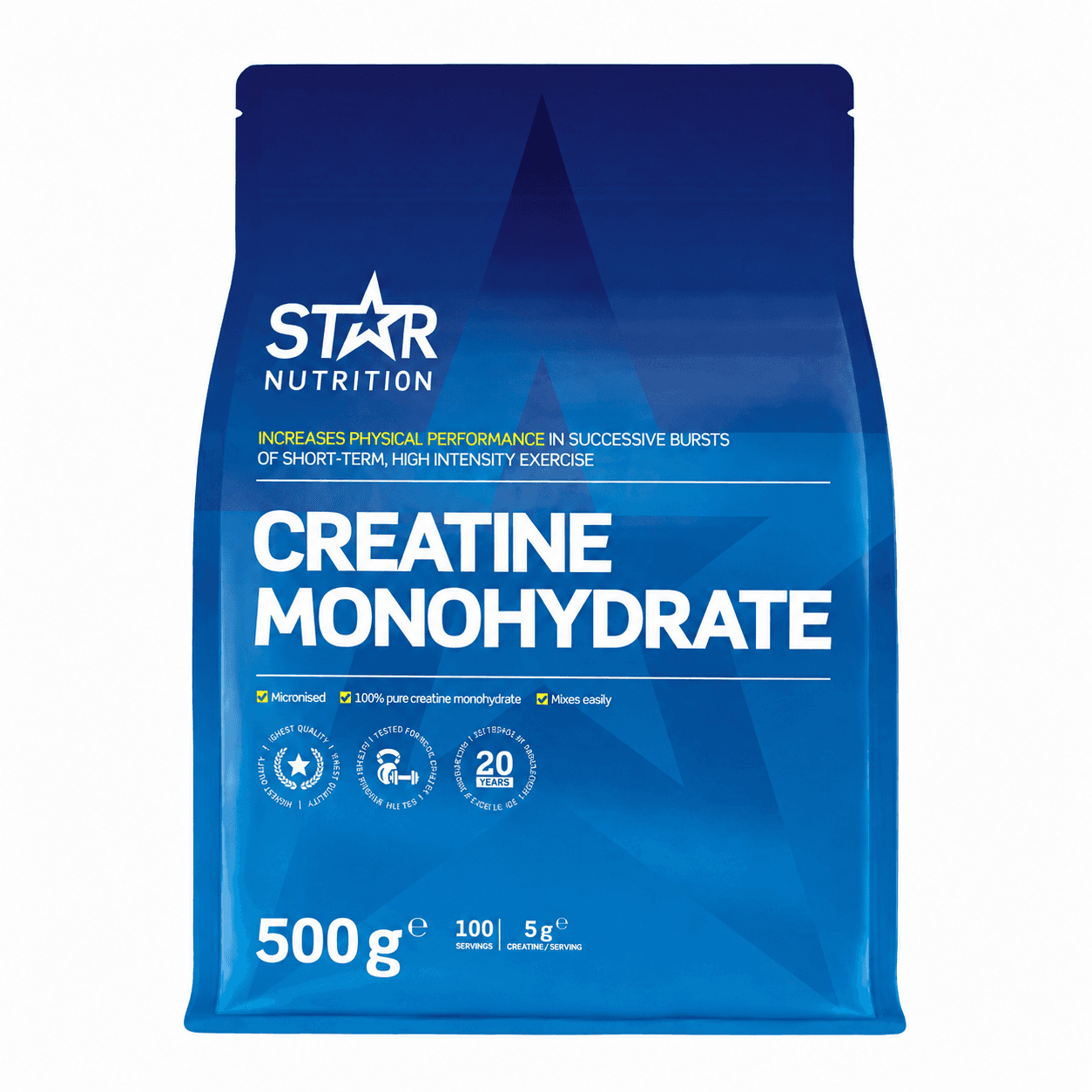 Creatine Monohydrate 500 g bilde 1