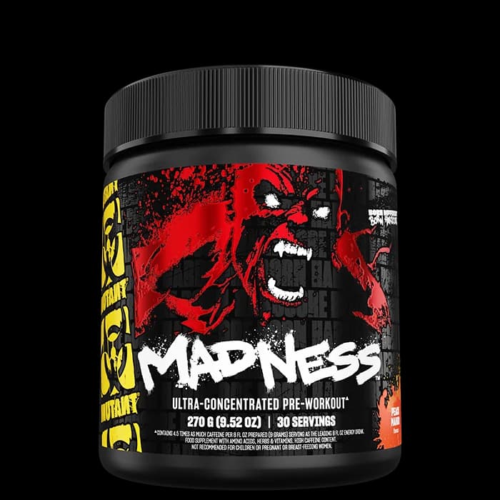 Mutant Madness PWO 30 porsjoner Peach Mango