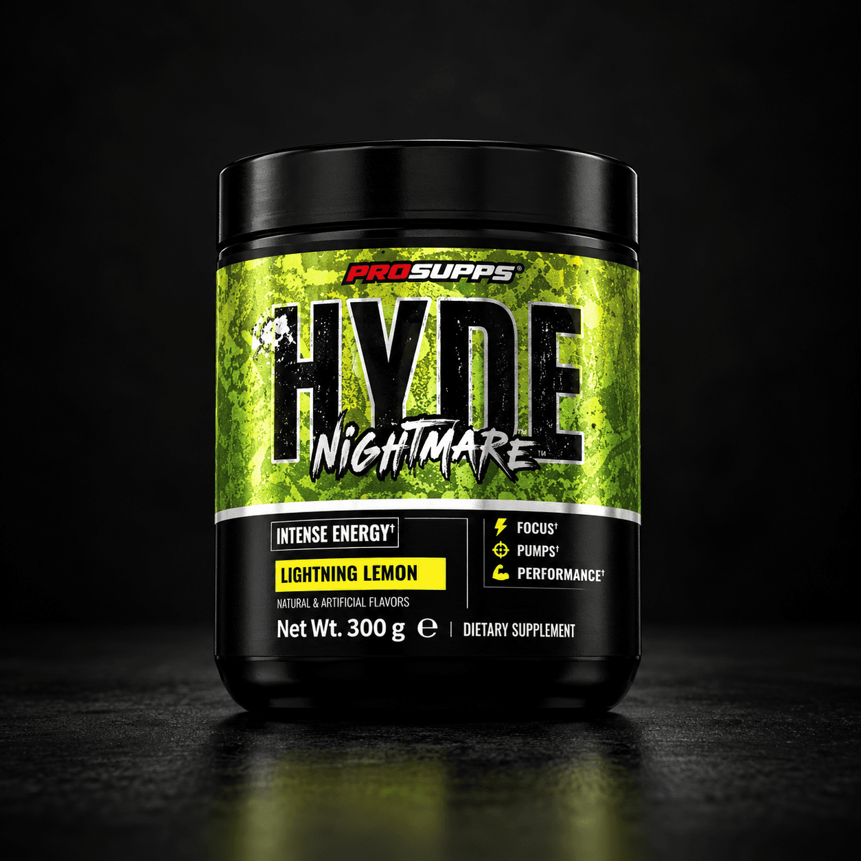 ProSupps HYDE Nightmare PWO 300 g – Lightning Lemon