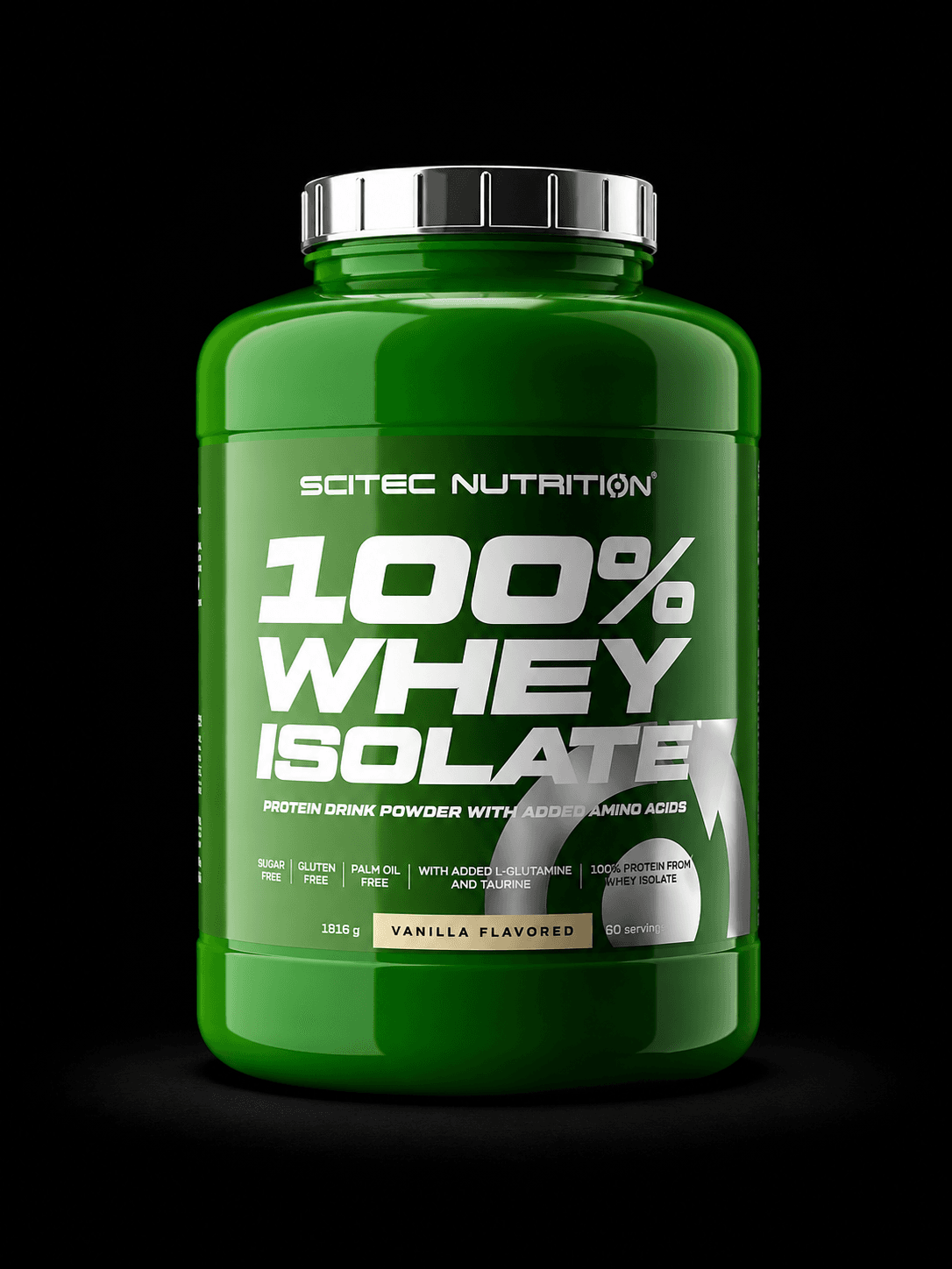 Scitec Nutrition 100% Whey Isolate 1816 g – Vanilla bilde 1