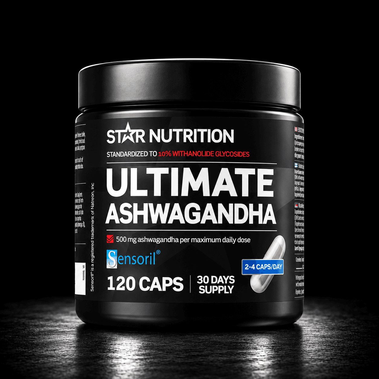 Star Nutrition Ultimate Ashwagandha 120 kapsler bilde 1