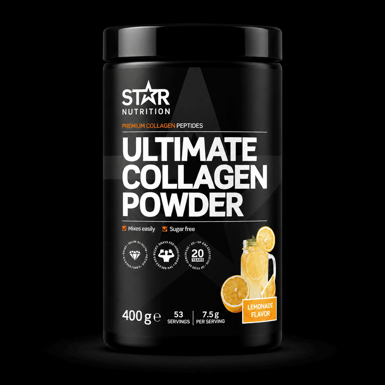 Ultimate Collagen Powder 400 g Lemonade