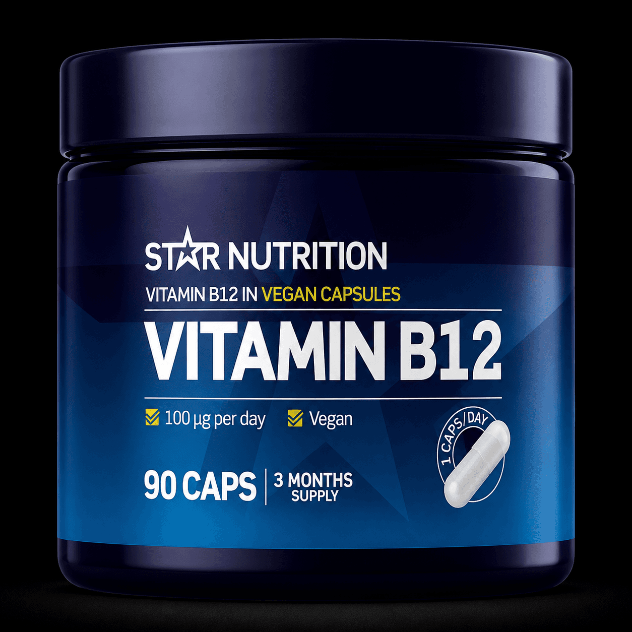 Vitamin B12 90 kapsler