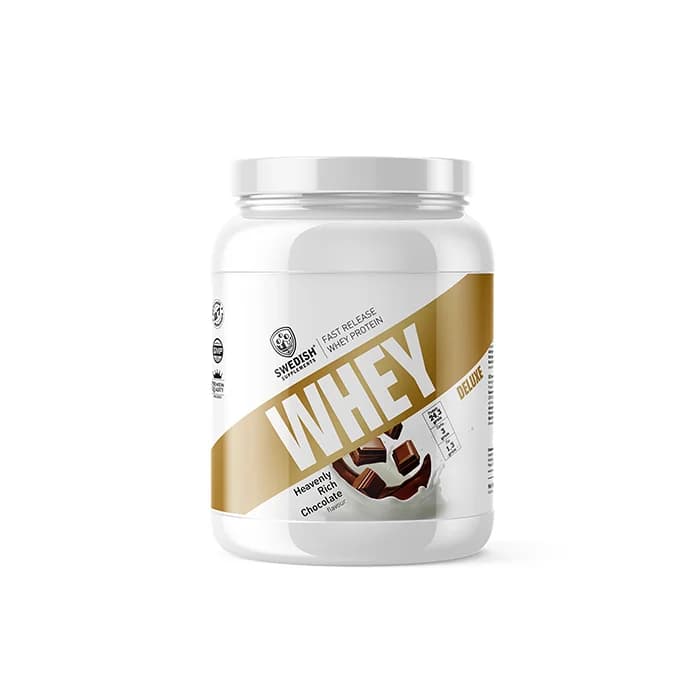 Whey Deluxe 900 g Chocolate Fudge bilde 1